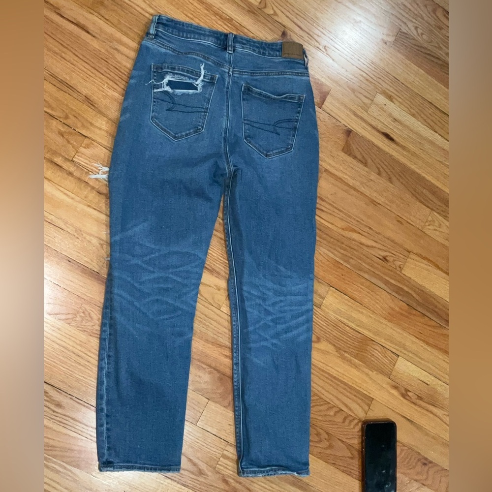American Eagle Outfitters Indigo Denim Pants - Picture 2 of 5